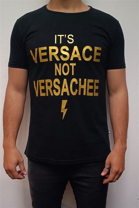 it's not versaci it is versace|versace not versachee.